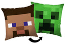 Minecraft Steve Creeper párna, díszpárna 40*40 cm, J-JFK032091