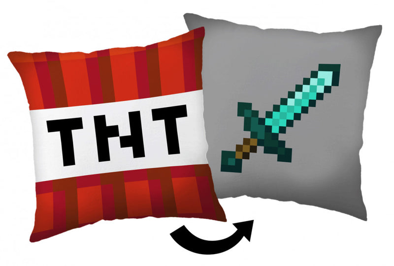 Minecraft TNT Sword párna, díszpárna 40*40 cm, J-JFK032121