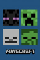 Minecraft Hostile Mobs szuper puha polár takaró 100*150cm, J-JFK032138