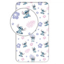 Disney Lilo és Stitch, A csillagkutya gumis lepedő 90x200 cm, J-JFK033357
