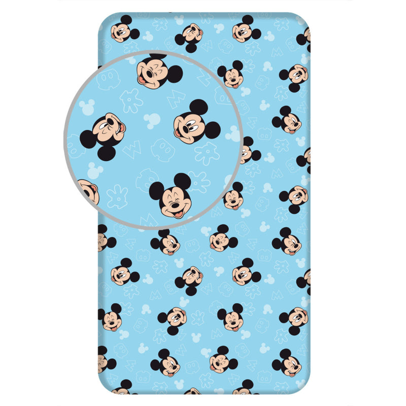 Disney Mickey gumis lepedő 90x200 cm, J-JFK033470