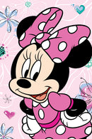 Disney Minnie Flowers mikroflanel takaró 100x150cm, J-JFK033784