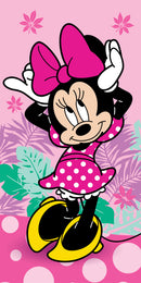 Disney Minnie Pretty in Pink fürdőlepedő, strand törölköző  70x140cm, J-JFK034682