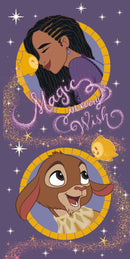 Disney Kívánság Magic fürdőlepedő, strand törölköző 70x140cm, J-JFK035788