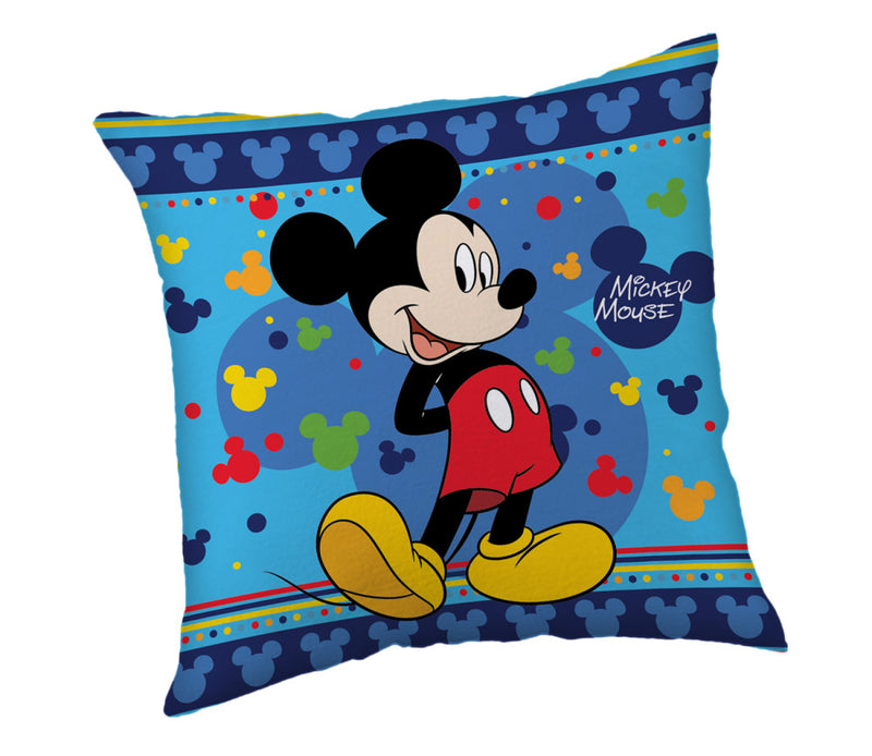 Disney Mickey Blue párna, díszpárna 40x40 cm, J-JFK035894