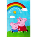 Peppa malac Together kéztörlő, arctörlő, törölköző 30x50 cm, J-JFK036600