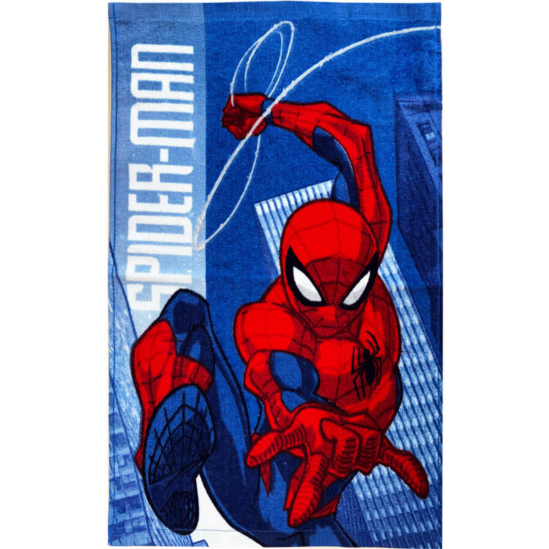 Pókember Jump kéztörlő, arctörlő, törölköző 30x50cm, J-JFK036617