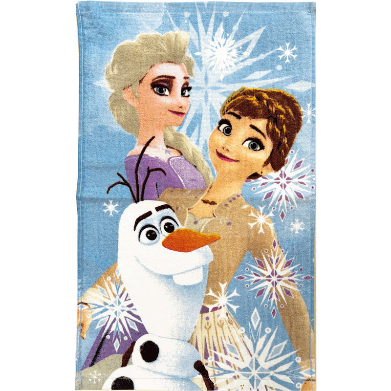Disney Jégvarázs Olaf and the Sisters kéztörlő, arctörlő, törölköző 30x50cm, J-JFK036624