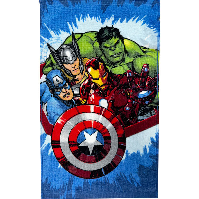 Bosszúállók Dynamic Heroes kéztörlő, arctörlő, törölköző 30x50 cm, J-JFK036648