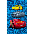 Disney Verdák Speed Champions kéztörlő, arctörlő, törölköző 30x50 cm, J-JFK036655