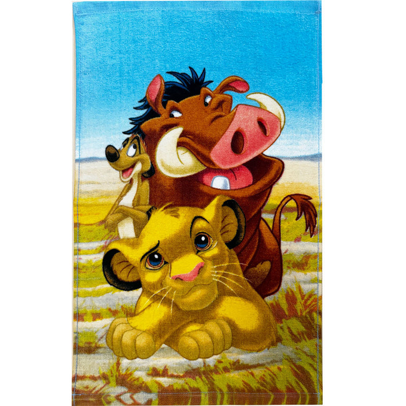 Disney Az Oroszlánkirály Pride Lands Trio kéztörlő, arctörlő, törölköző 30x50 cm, J-JFK036709