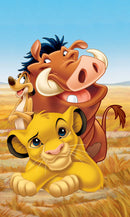 Disney Az Oroszlánkirály Pride Lands Trio kéztörlő, arctörlő, törölköző 30x50 cm, J-JFK036709