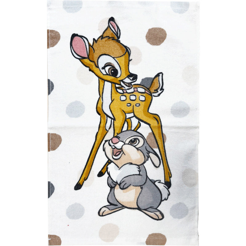 Disney Bambi Dotty Friends kéztörlő, arctörlő, törölköző 30x50 cm, J-JFK036716