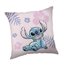 Disney Lilo és Stitch Pink párna, díszpárna 35x35 cm, J-JFK037003