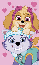 Mancs Őrjárat Pink kéztörlő, arctörlő, törölköző 30x50cm, J-JFK037195