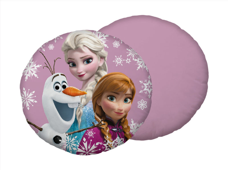 Disney Jégvarázs Pink formapárna, díszpárna 35 cm, J-JFK037218