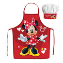 Disney Minnie Red Hearts gyerek kötény 2 darabos szett, J-JFK038451
