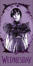 Wednesday Purple fürdőlepedő, strand törölköző 70x140cm, J-JFK038581