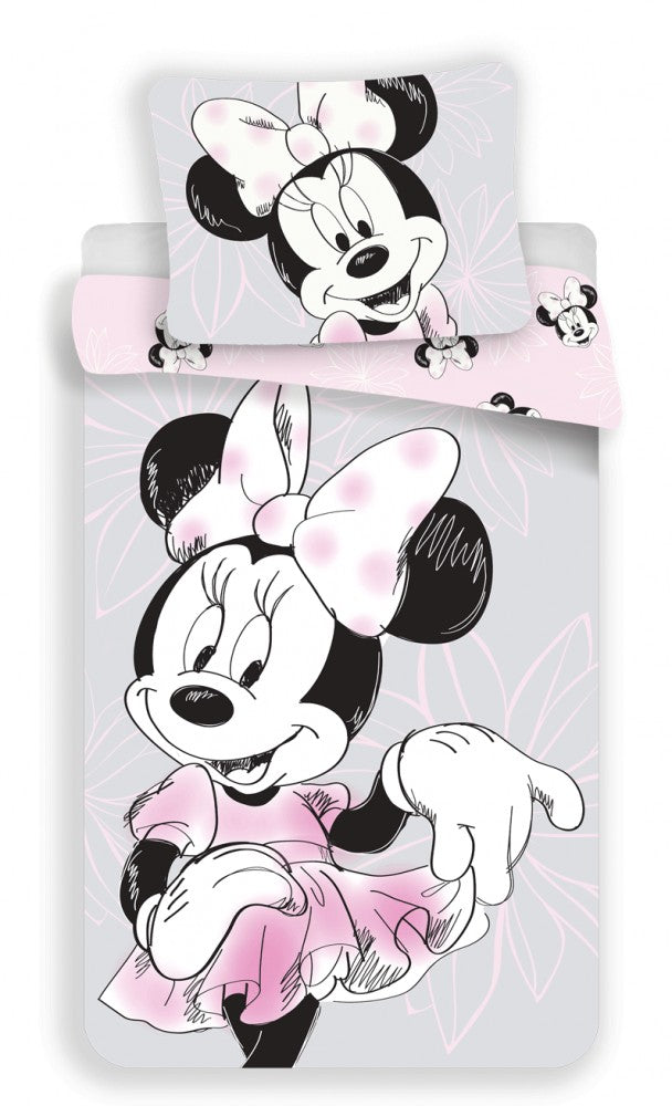 Disney Minnie Beautiful ágyneműhuzat 140×200cm, 70×90 cm, J-JFK961575