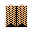 Akusztikus falpanel Deco XII bambusz hatású 60x60x1,8 cm