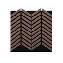 Akusztikus falpanel Deco XII olajos tölgy hatású 60x60x1,8 cm