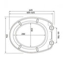 JULIA univerzális soft-close WC ülőke