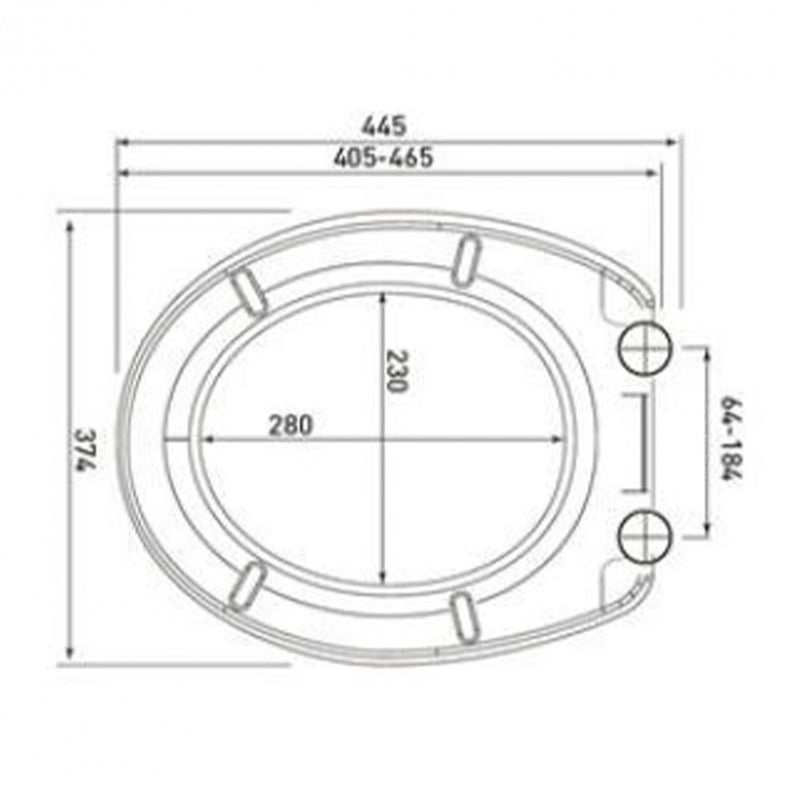 JULIA univerzális soft-close WC ülőke