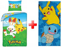Pokémon Field ágyneműhuzat és törölköző szett, J-JVL0143