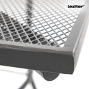 Melfi fém mesh kerti asztal 91,5x91,5x71 cm antracit