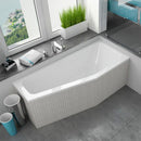 Keos 70x160x44 aszimmetrikus kád jobb