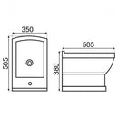 Kleopátra 15 fali bidé  cm