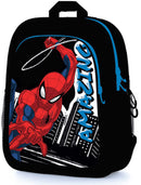 Pókember hátizsák, 2 rekeszes, 30x22x10cm, Amazing Spiderman