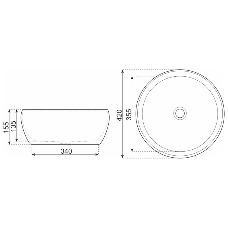 KR-124 kerámia design mosdó