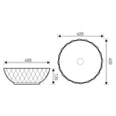 KR-33 kerámia design mosdó