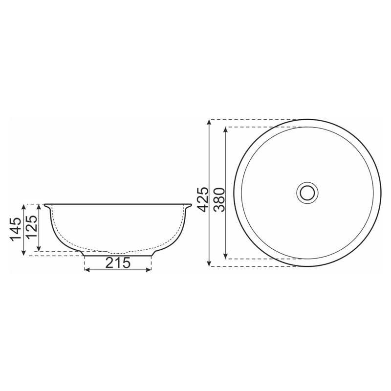 KR-354 kerámia design mosdó