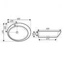 KR-726 kerámia design mosdó