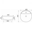 KR-850 kerámia design mosdó pultra szerelhető