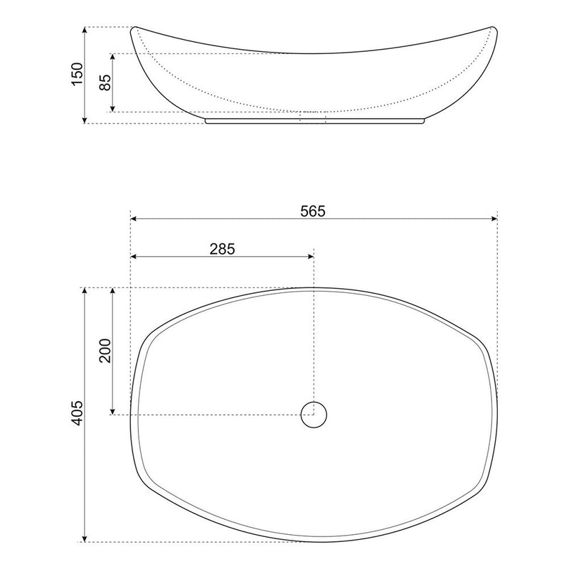 KR-901 kerámia design mosdó