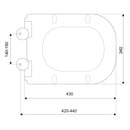 Kamet soft-close wc ülőke