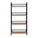 Polcállvány, fekete/tölgy, KELER TYP 1