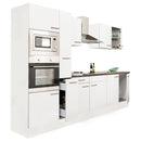 Yorki 300 konyhabútor fehér korpusz,selyemfényű fehér fronttal