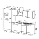 Yorki 310 konyhabútor fehér korpusz,selyemfényű fehér fronttal