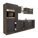 Yorki 310 konyhabútor yorki tölgy korpusz,selyemfényű antracit fronttal