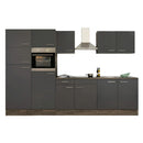 Yorki 330 konyhabútor yorki tölgy korpusz,selyemfényű antracit fronttal