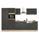 Yorki 340 konyhabútor sonoma tölgy korpusz,selyemfényű antracit fronttal