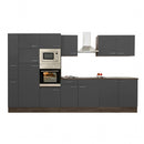 Yorki 360 konyhabútor yorki tölgy korpusz,selyemfényű antracit fronttal