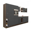 Yorki 360 konyhabútor yorki tölgy korpusz,selyemfényű antracit fronttal