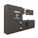 Yorki 360 konyhabútor yorki tölgy korpusz,selyemfényű antracit fronttal