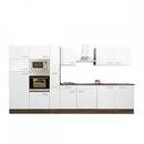 Yorki 360 konyhabútor yorki tölgy korpusz,selyemfényű fehér fronttal