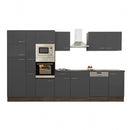 Yorki 370 konyhabútor yorki tölgy korpusz,selyemfényű antracit fronttal